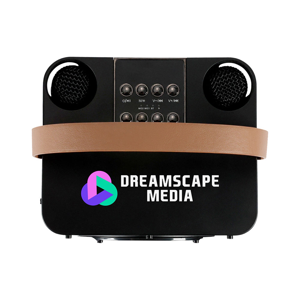 15w Karaoke Wireless Speaker With 2 Mics