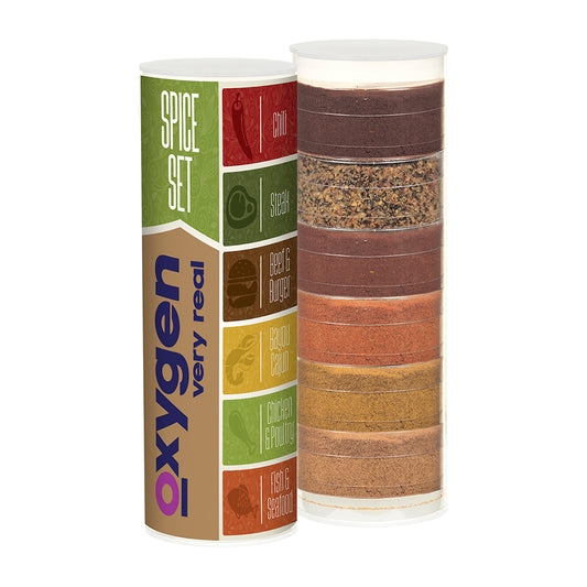 6 Way Spice Rub Set