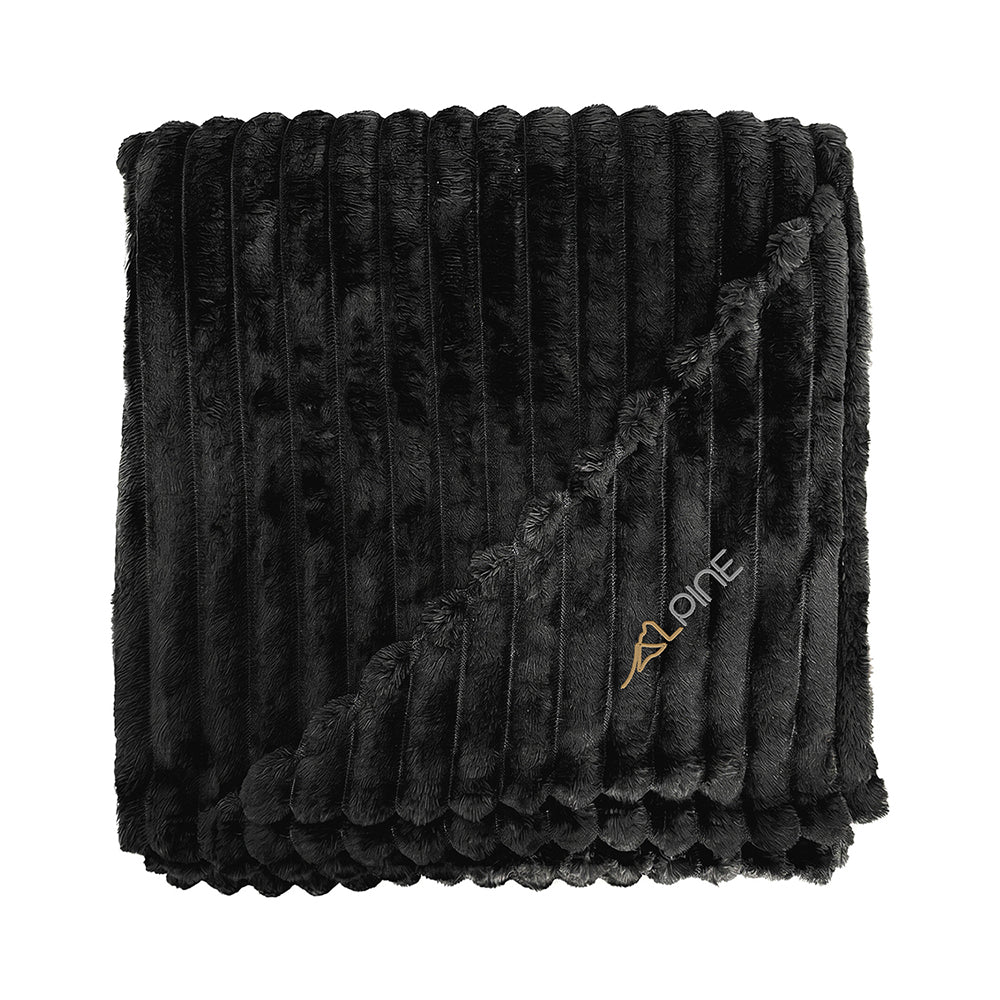 Alpine Faux Fur Polyester Blanket