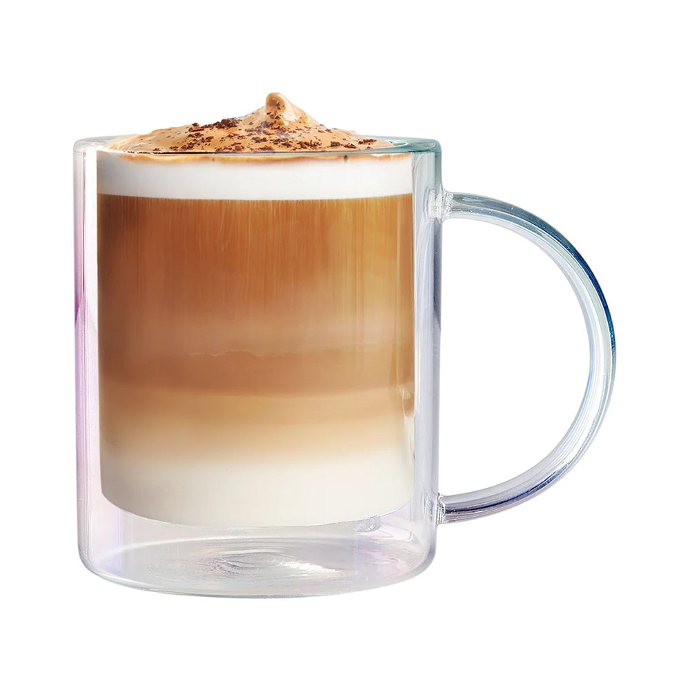 Asobu Iridescent Glass Mug