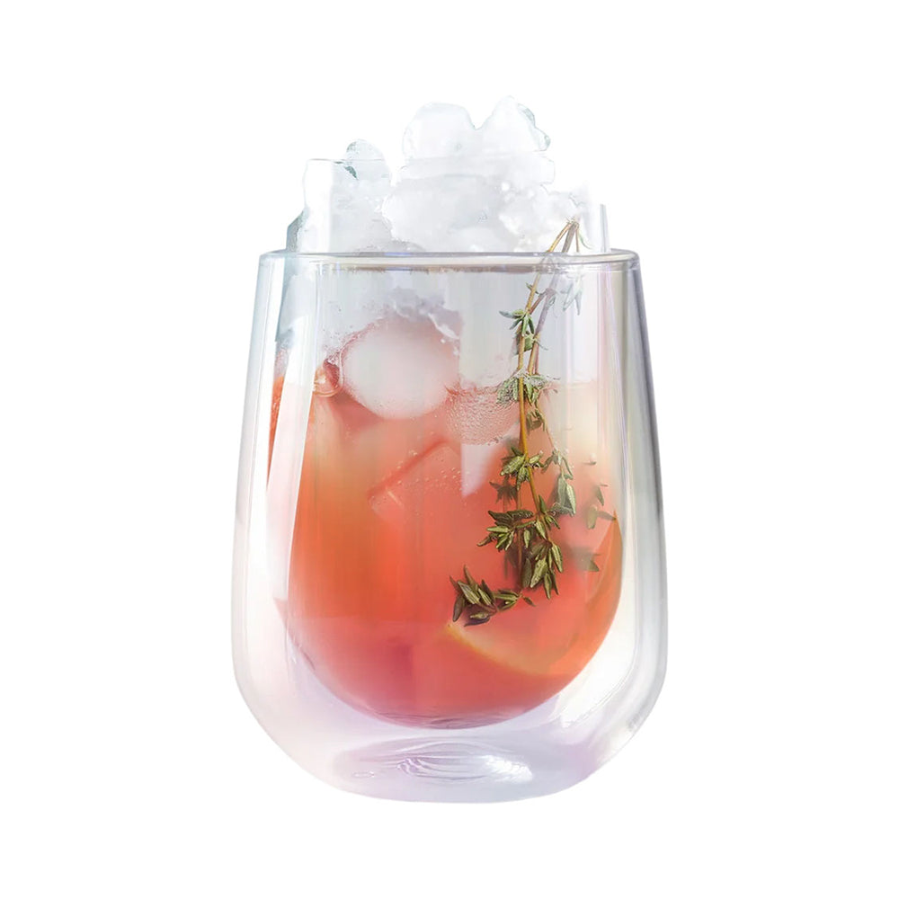 Asobu Iridescent Stemless Glass