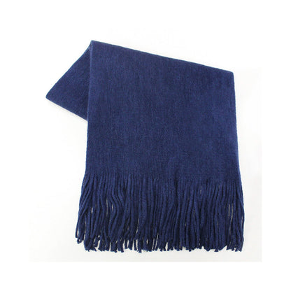 Bouclé Fringed Scarf