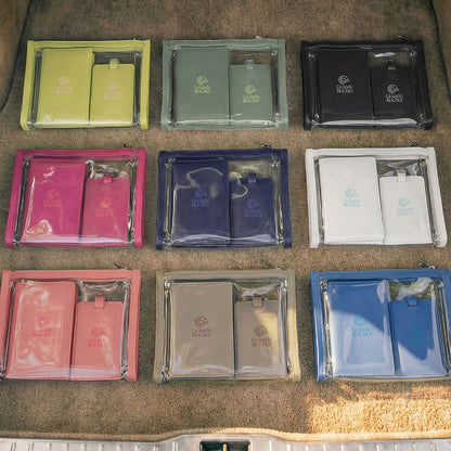 Colourpulse Passport Holder And Luggage Tag