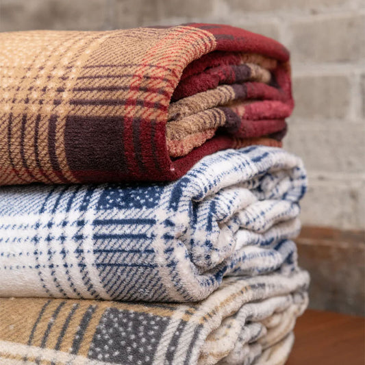 Plaid Cabin Throw