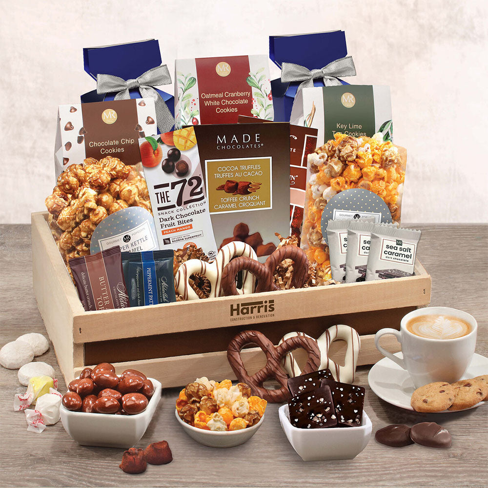Crate Full Of Snacks