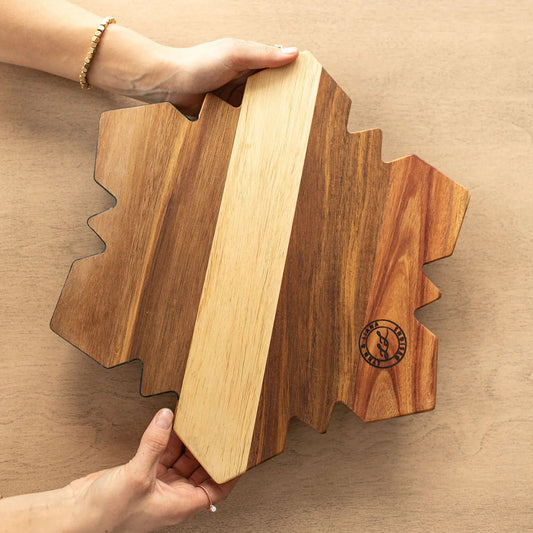 New Snowflake Charcuterie Board And Ceramic Tray