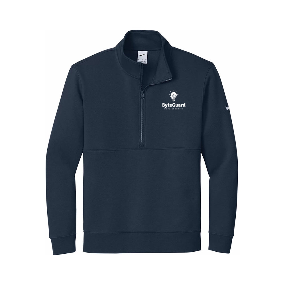 Nike Men's Club Fleece Sleeve Swoosh 1/2 Zip