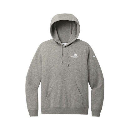 Nike Women's Club Fleece Sleeve Swoosh Pullover Hoodie