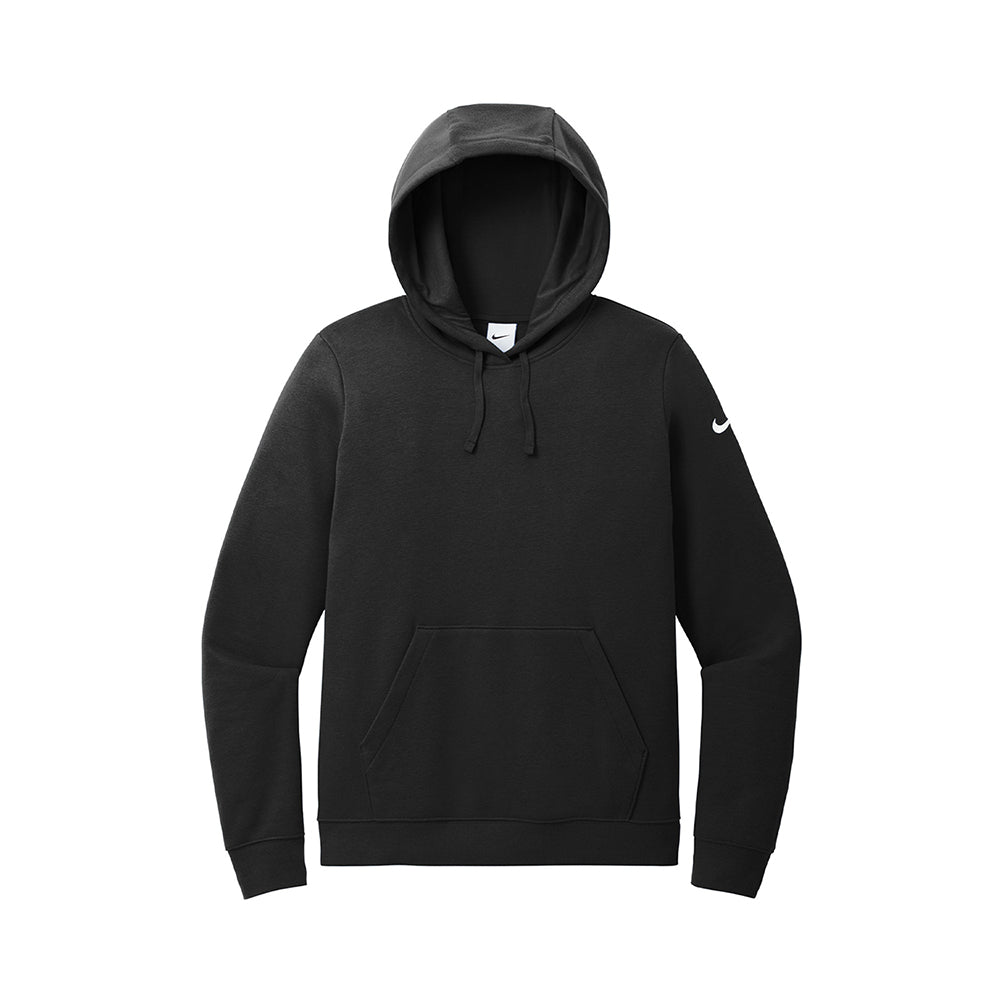 Nike Women's Club Fleece Sleeve Swoosh Pullover Hoodie