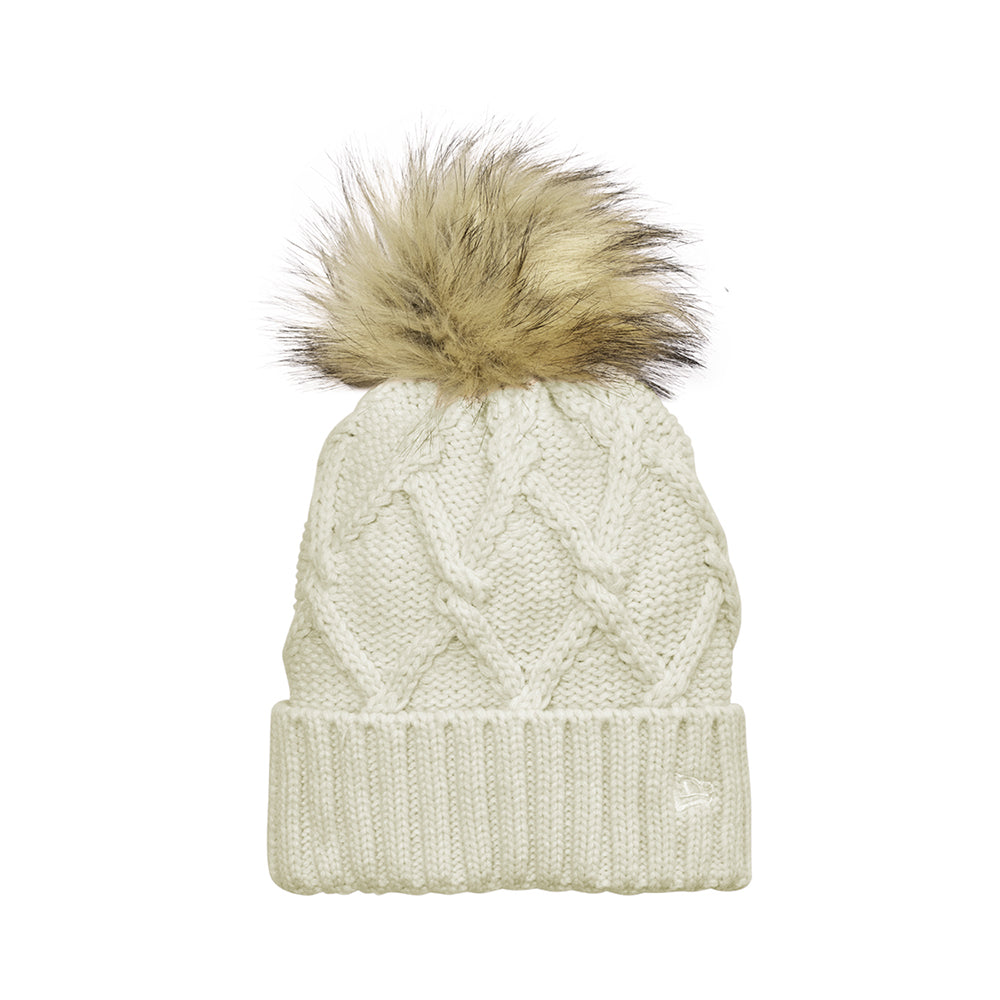 New Era® Faux Fur Pom Pom Beanie