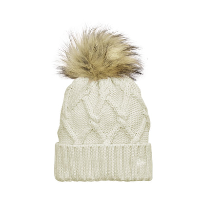 New Era® Faux Fur Pom Pom Beanie