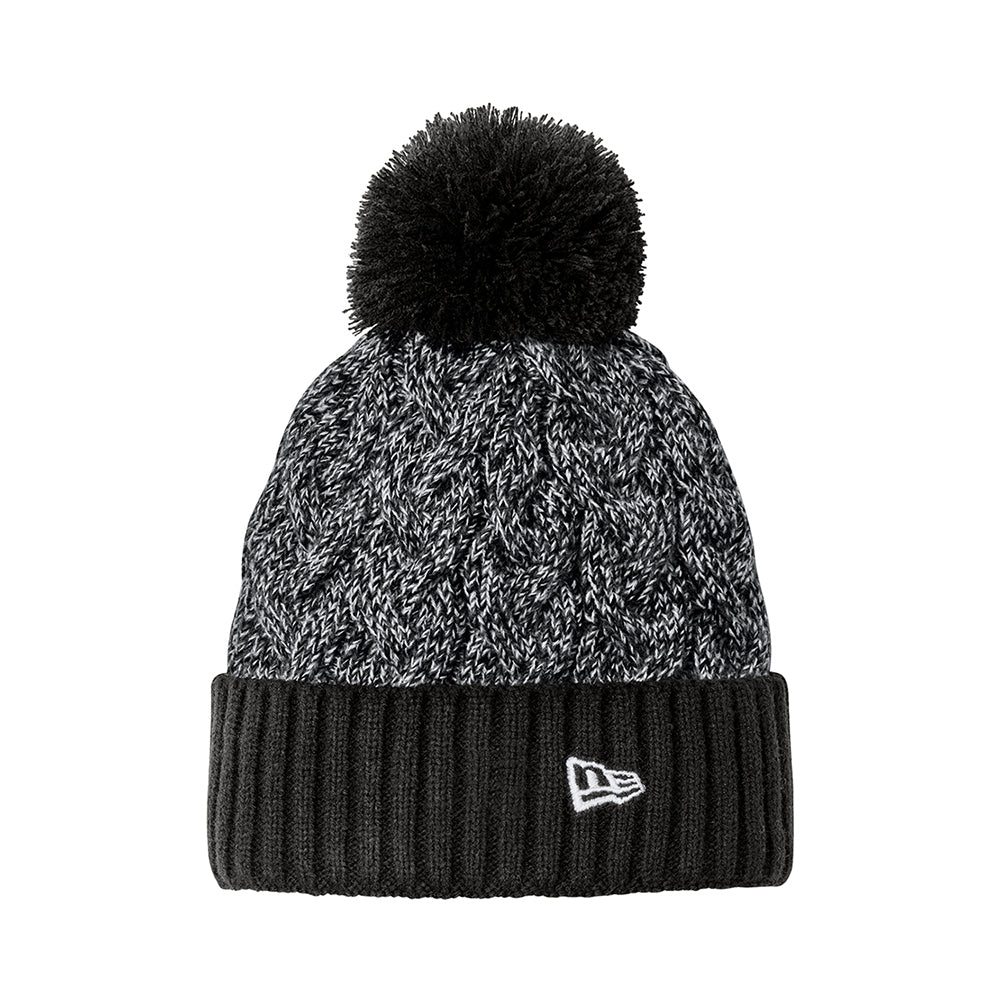New Era® Marled Knit Pom Pom Beanie