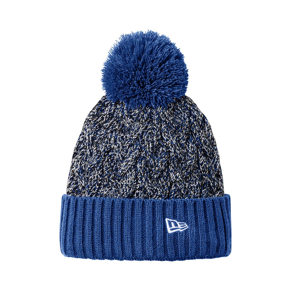 New Era® Marled Knit Pom Pom Beanie
