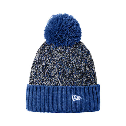 New Era® Marled Knit Pom Pom Beanie