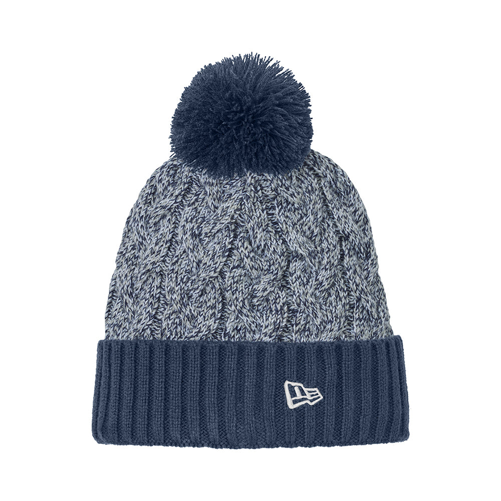 New Era® Marled Knit Pom Pom Beanie