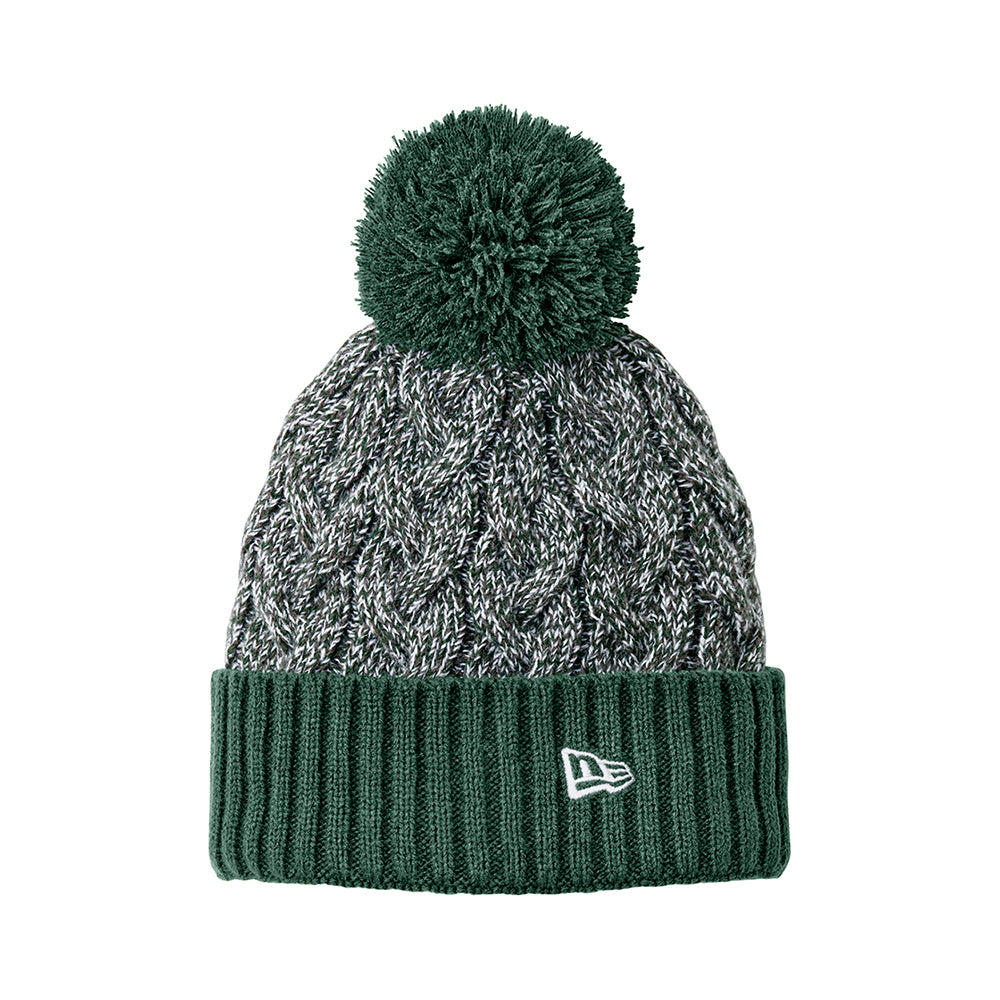 New Era® Marled Knit Pom Pom Beanie