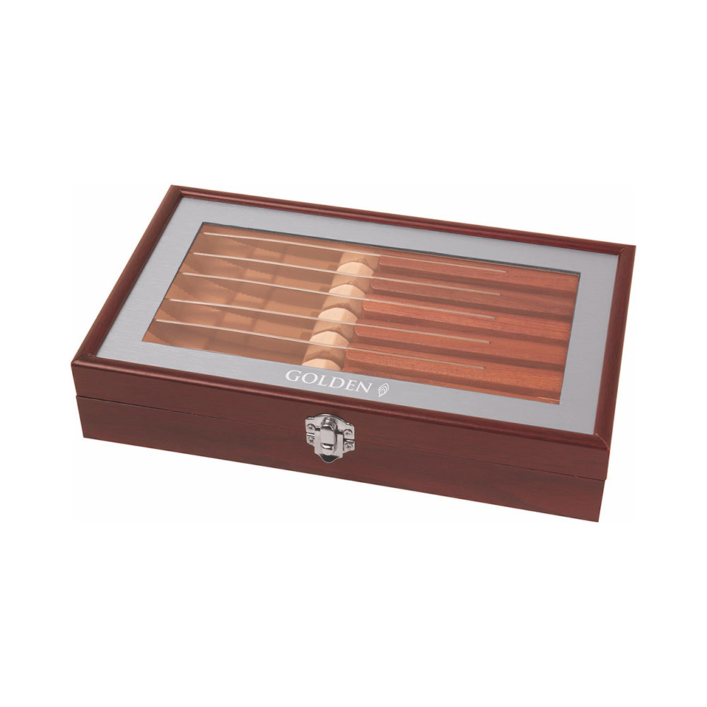 Niagara Cutlery™ Rosewood 6-Piece Steak Knife Set