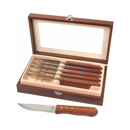 Niagara Cutlery™ Rosewood 6-Piece Steak Knife Set