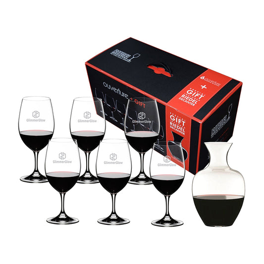 Crystal 7-Piece Decanter Gift Set