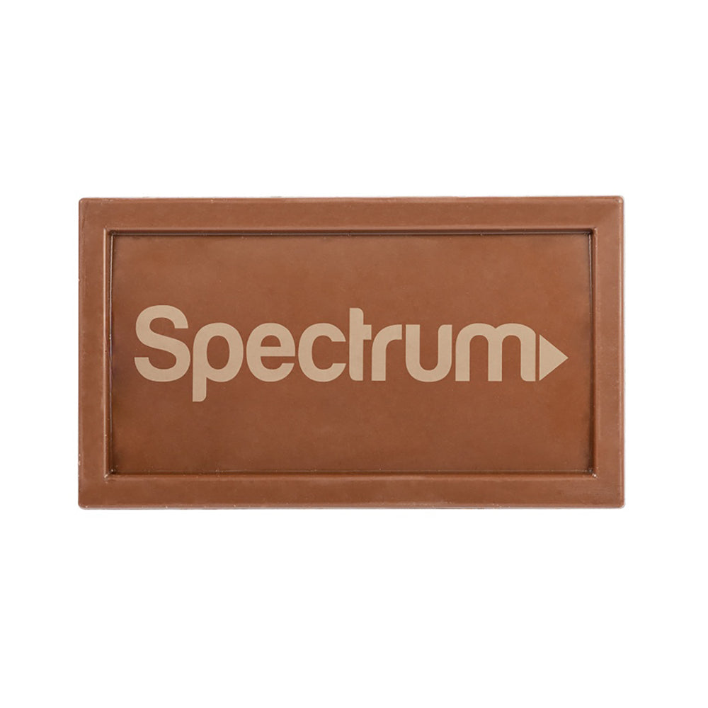 Rectangle Etched Milk Chocolate Bar - Greeting Card Box