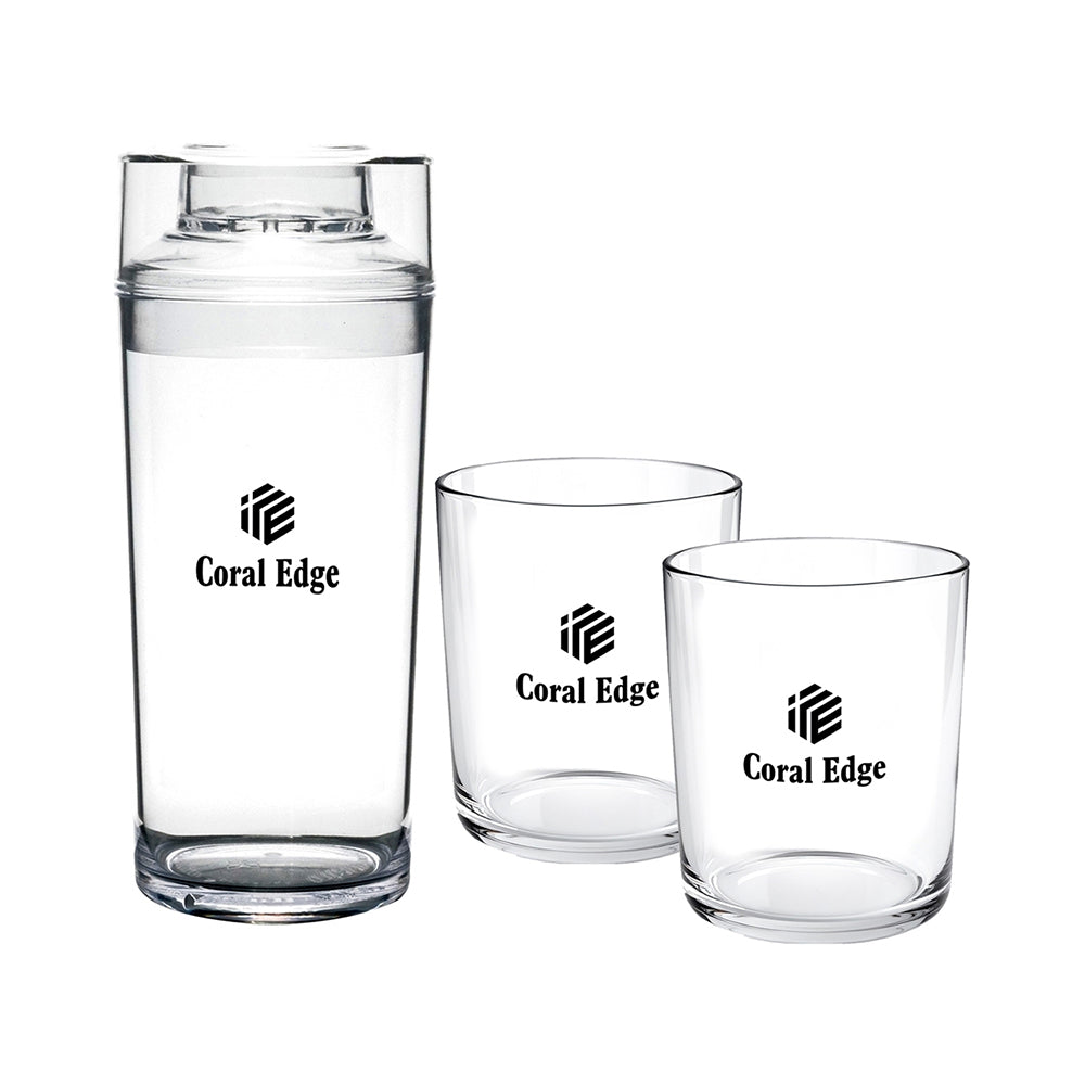 Shaker And Old Fashioned Set