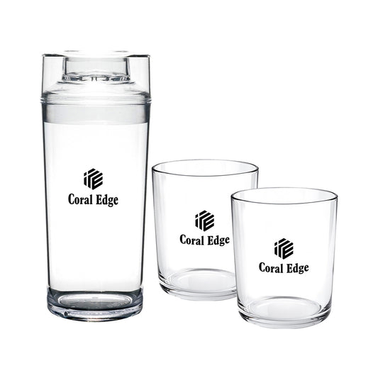 Shaker And Old Fashioned Set