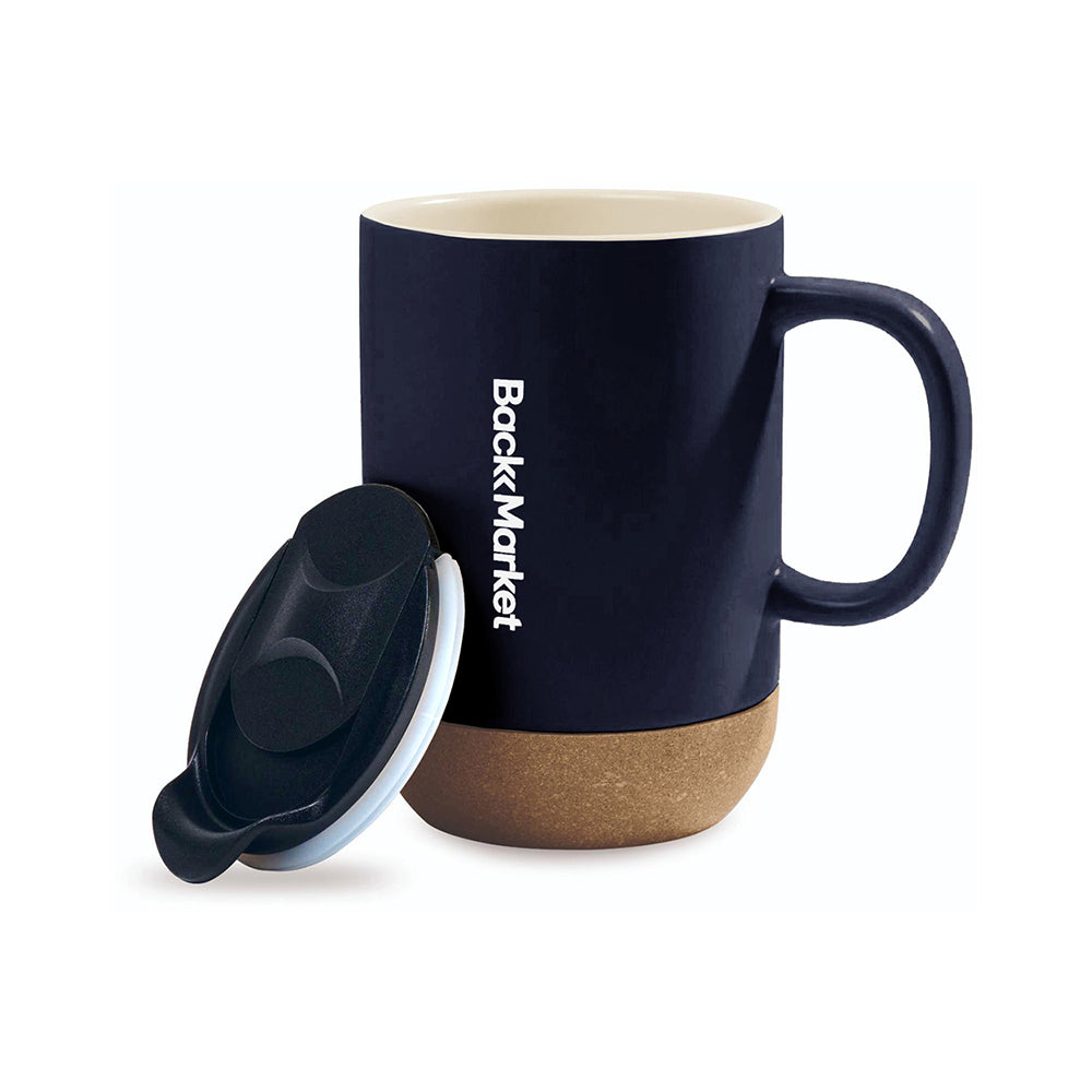 Valo 14 Oz Ceramic Lidded Mug