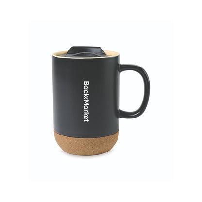 Valo 14 Oz Ceramic Lidded Mug