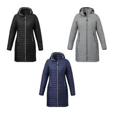 Load image into Gallery viewer, Long Packable Insulated Jacket - Women
