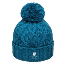 Load image into Gallery viewer, Recycled Fleece Lined Pom Beanie - Women
